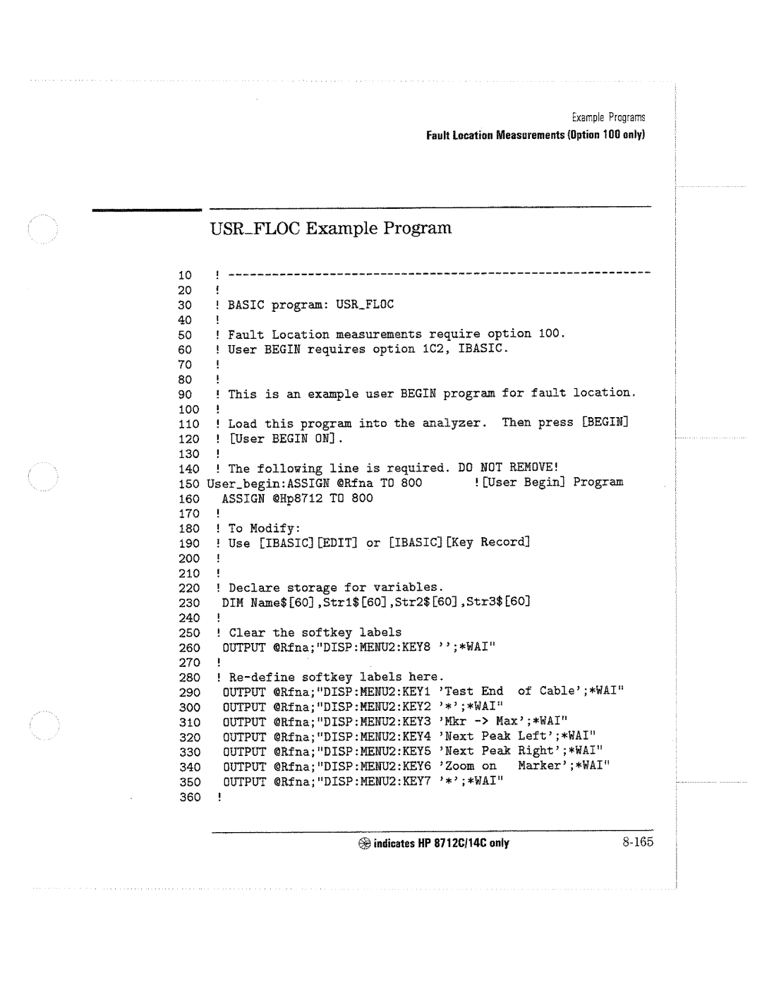 HP 8711C, 8714C, 8712C manual 