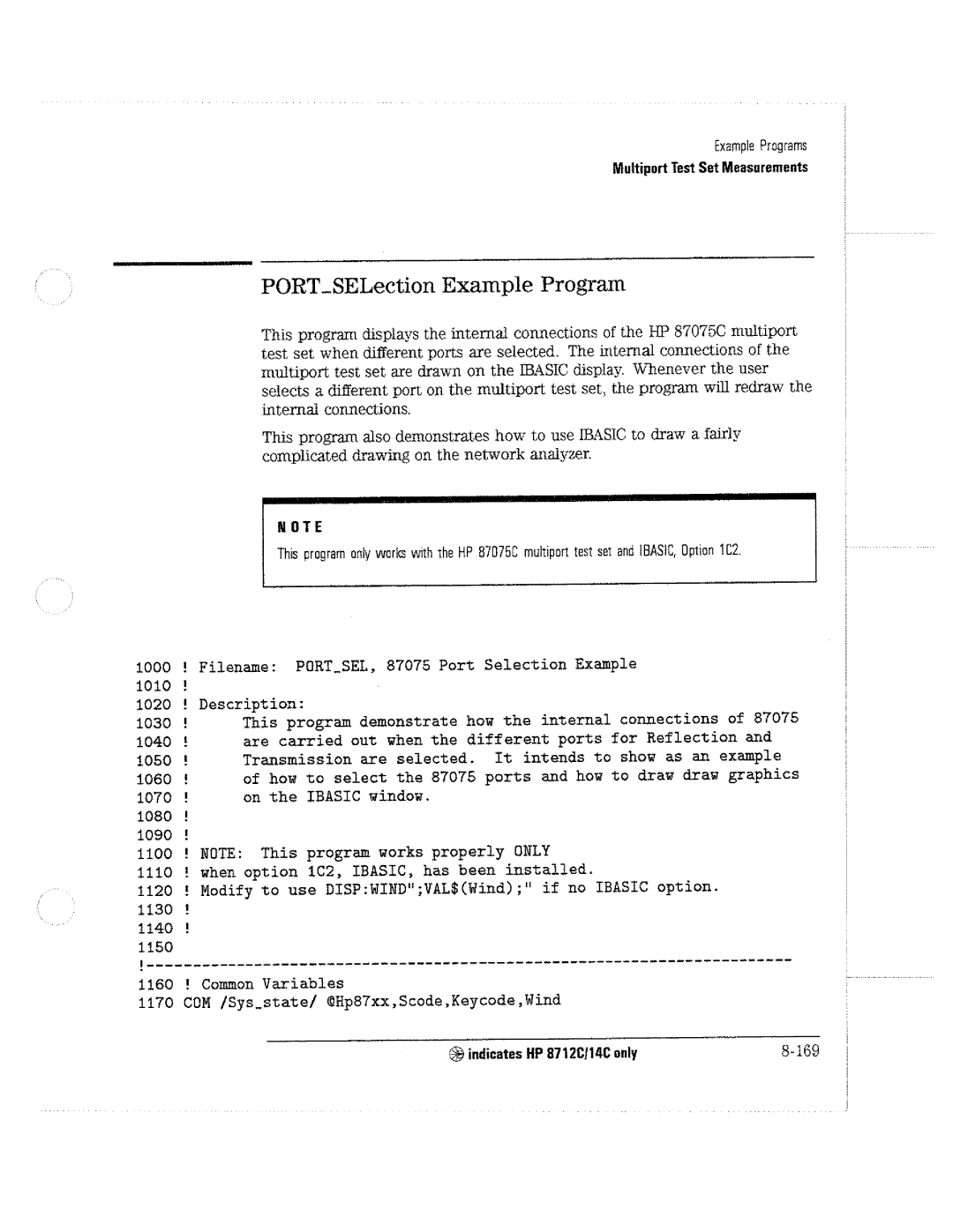 HP 8714C, 8711C, 8712C manual 