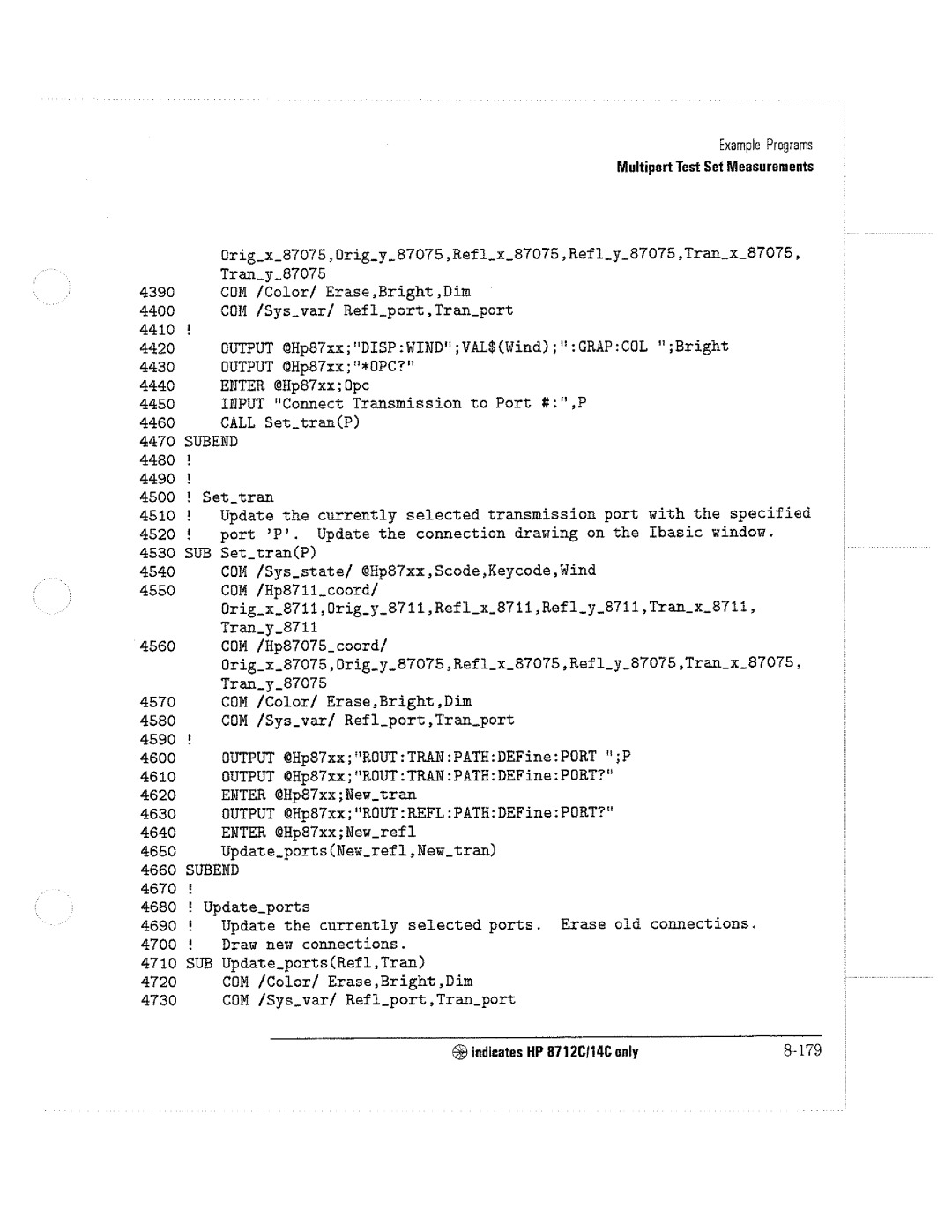 HP 8712C, 8711C, 8714C manual 
