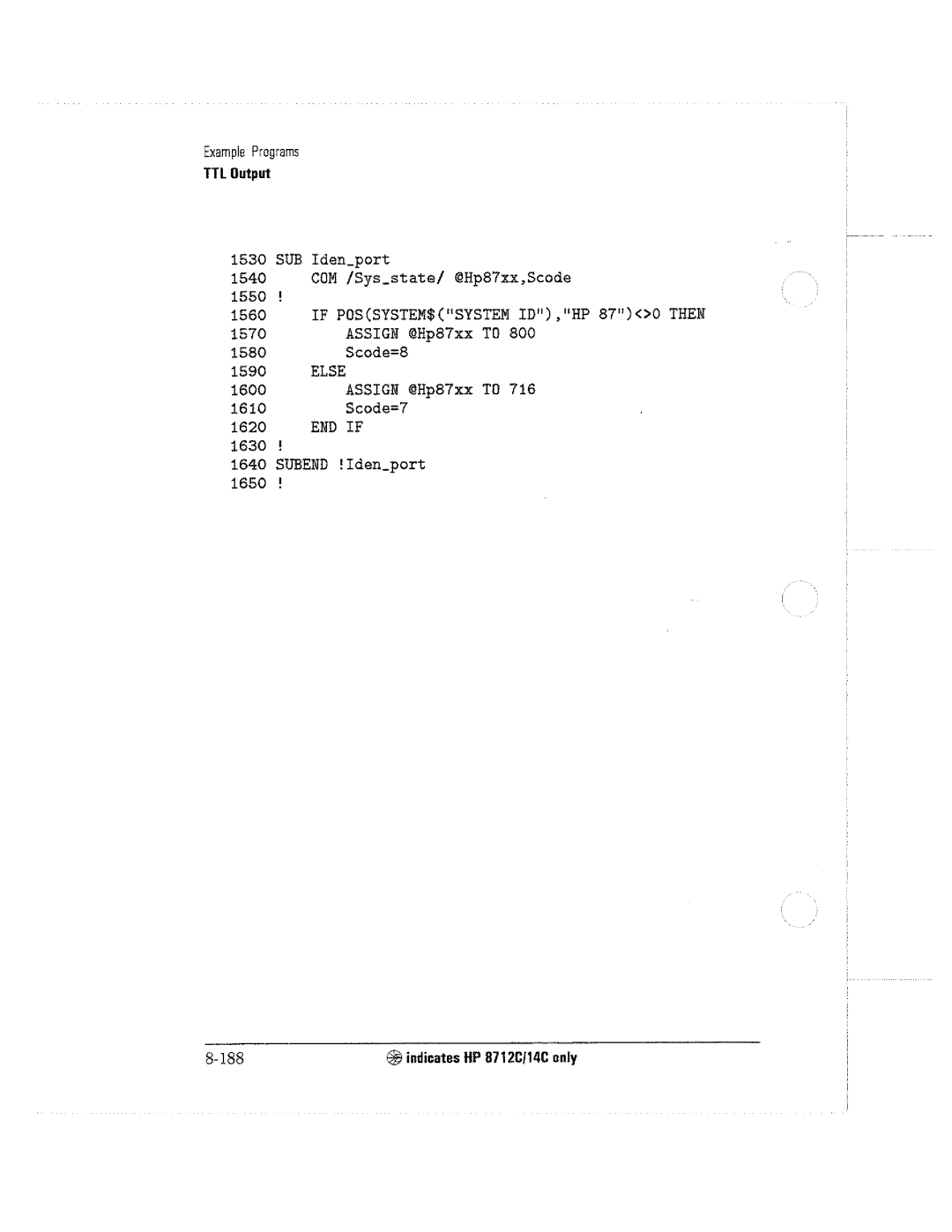 HP 8712C, 8711C, 8714C manual 