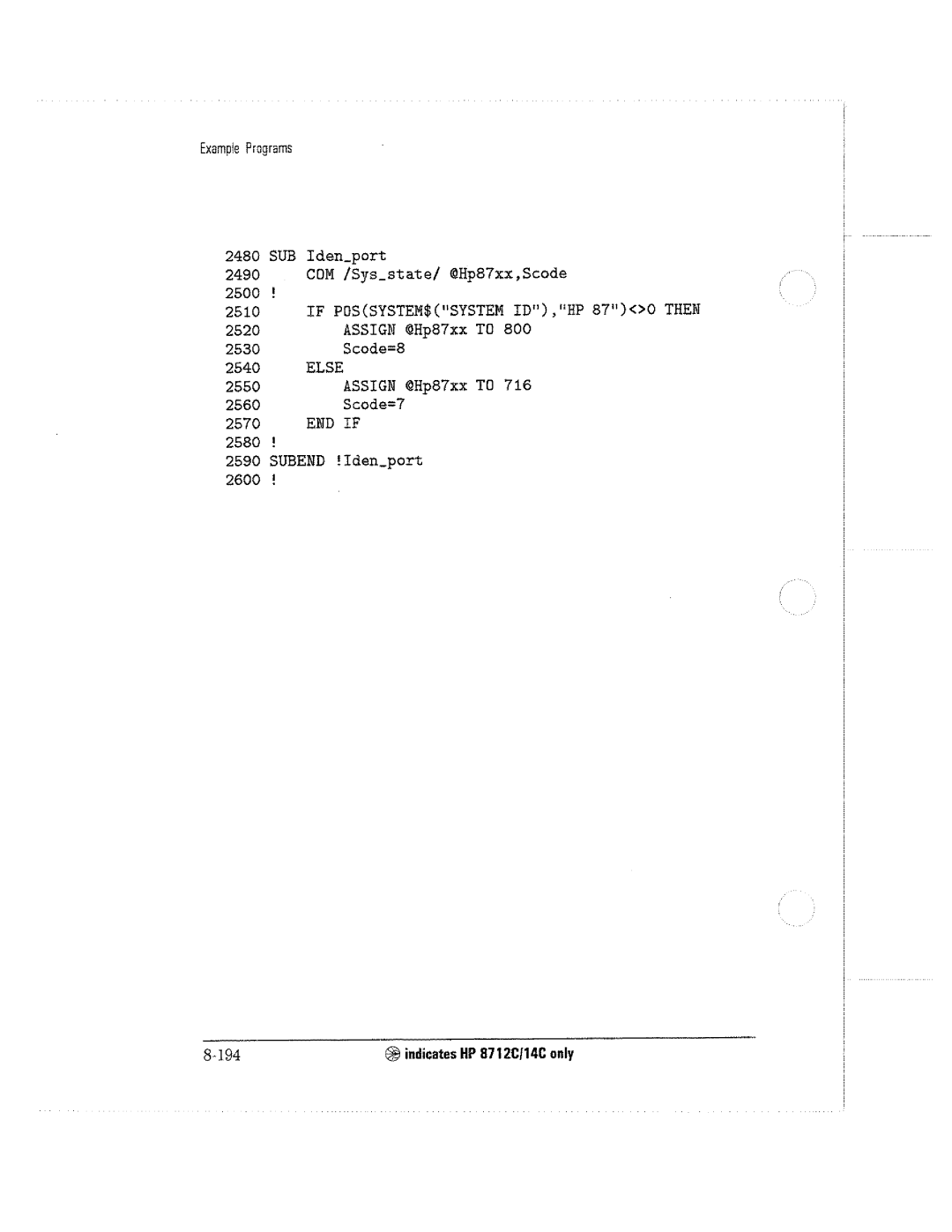 HP 8712C, 8711C, 8714C manual 