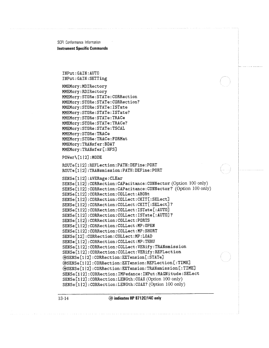 HP 8711C, 8714C, 8712C manual 