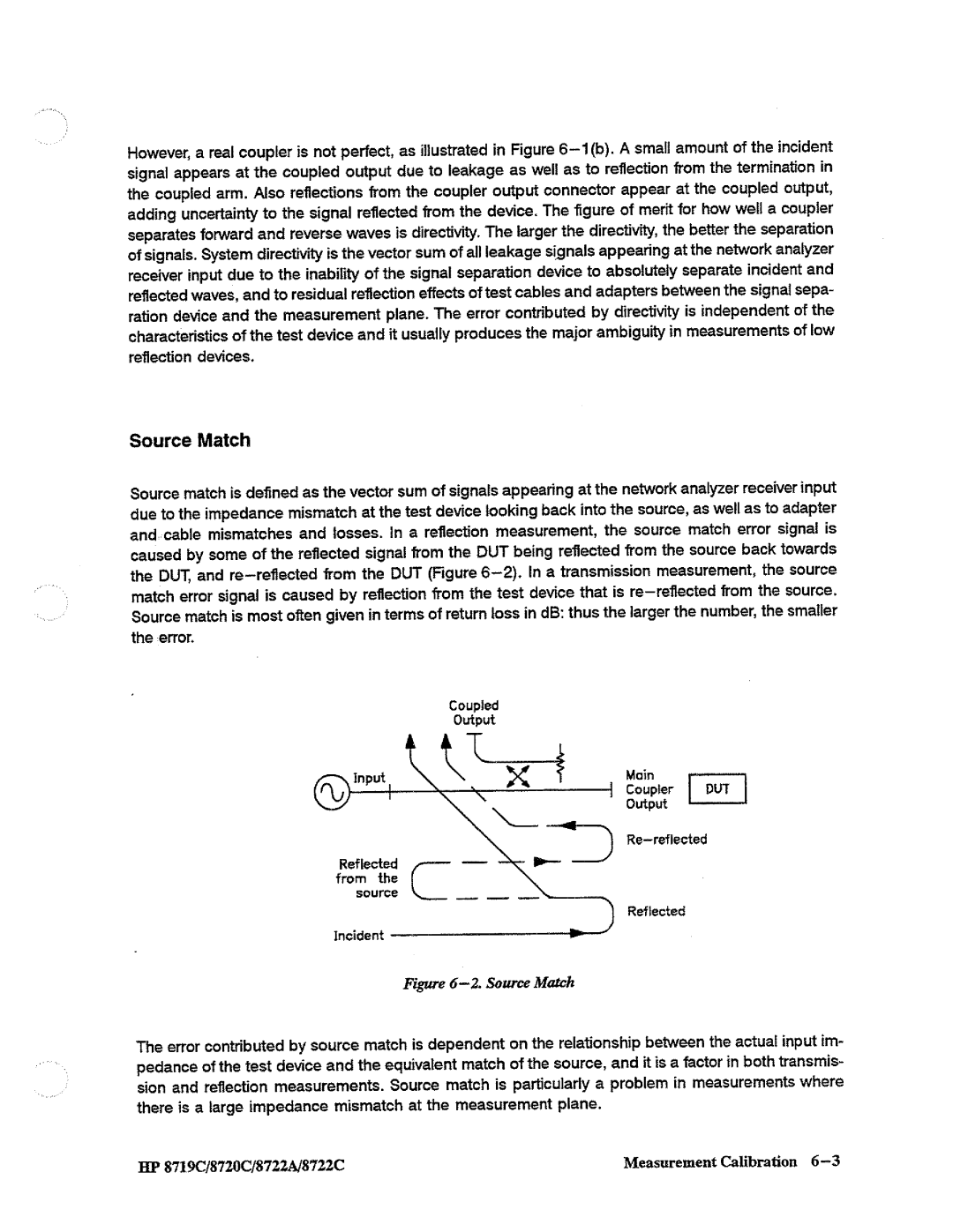 HP 8719, 8720, 8722A manual 