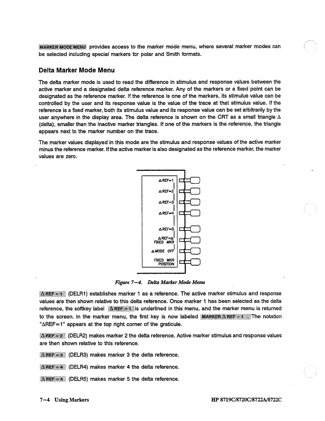 HP 8719, 8720, 8722A manual 