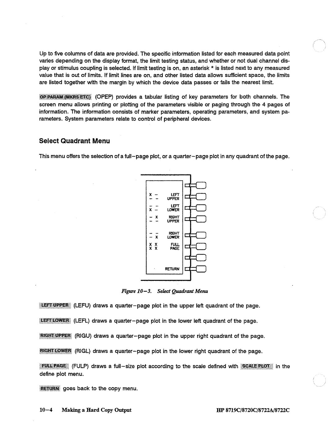 HP 8720, 8722A, 8719 manual 