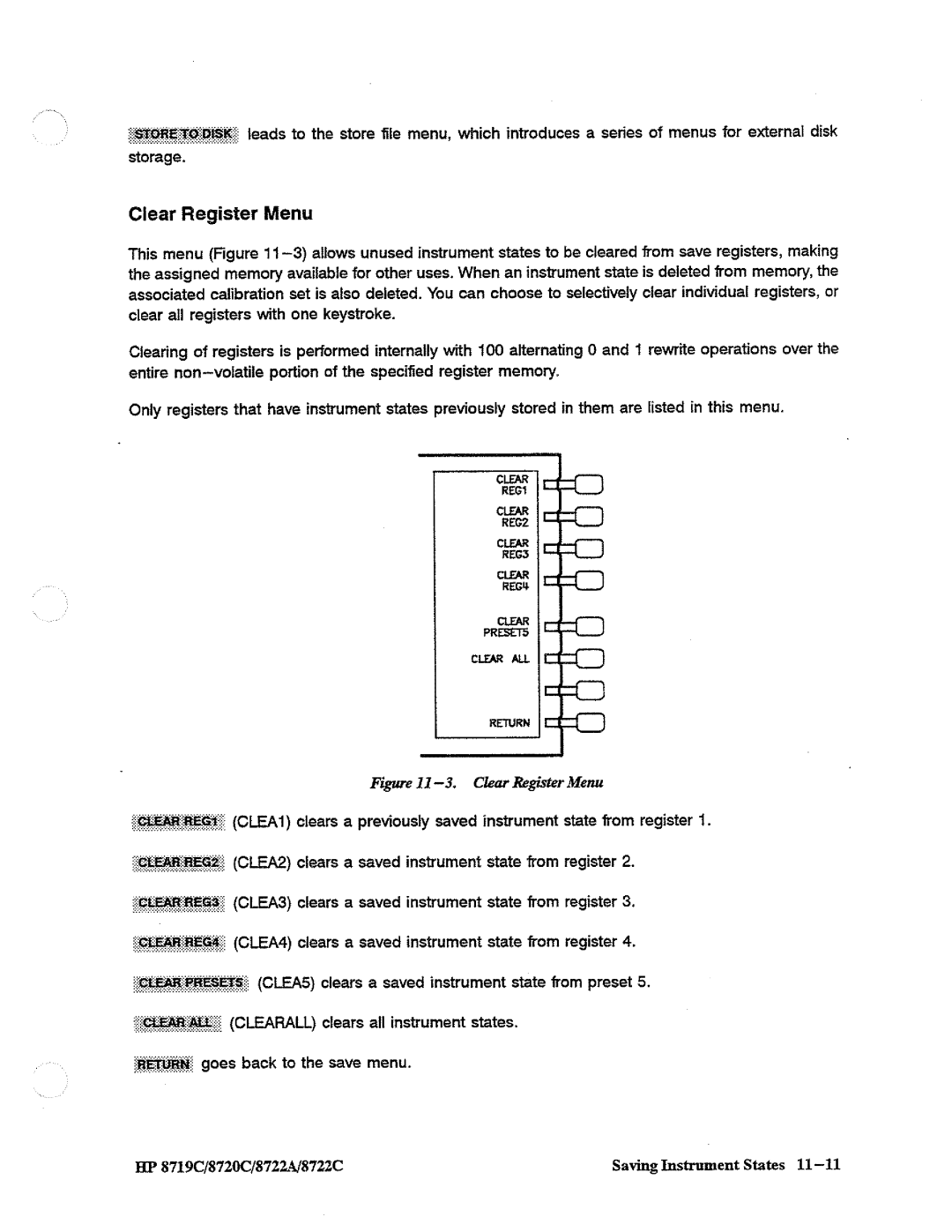 HP 8719, 8720, 8722A manual 