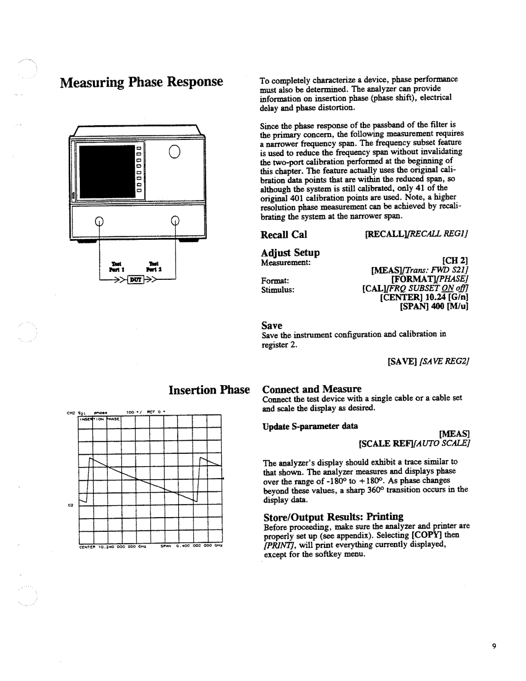 HP 8719, 8720, 8722A manual 