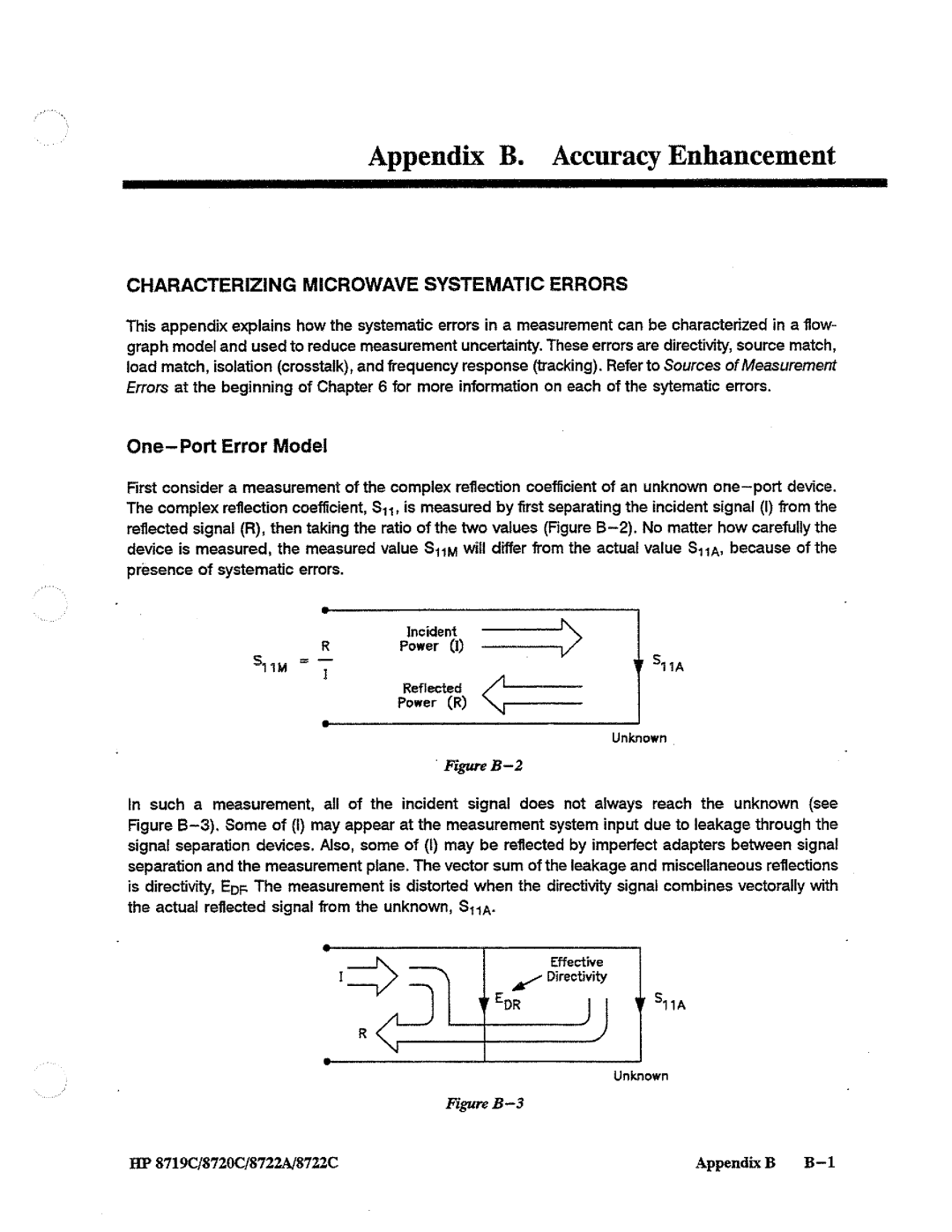 HP 8720, 8722A, 8719 manual 