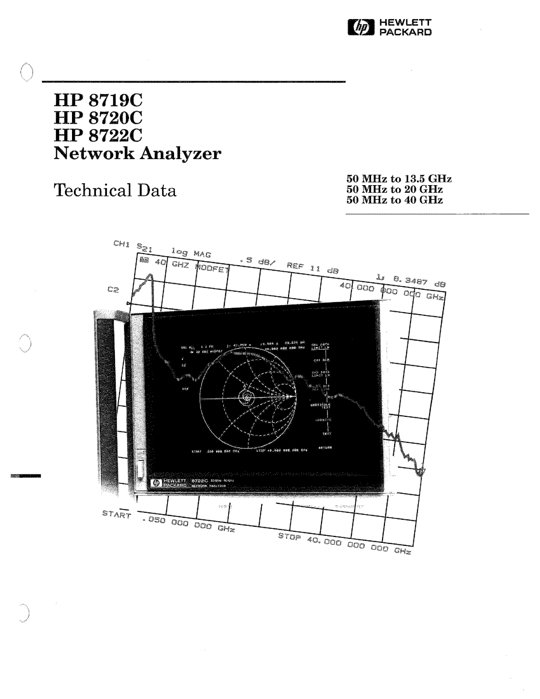 HP 8719, 8720, 8722A manual 