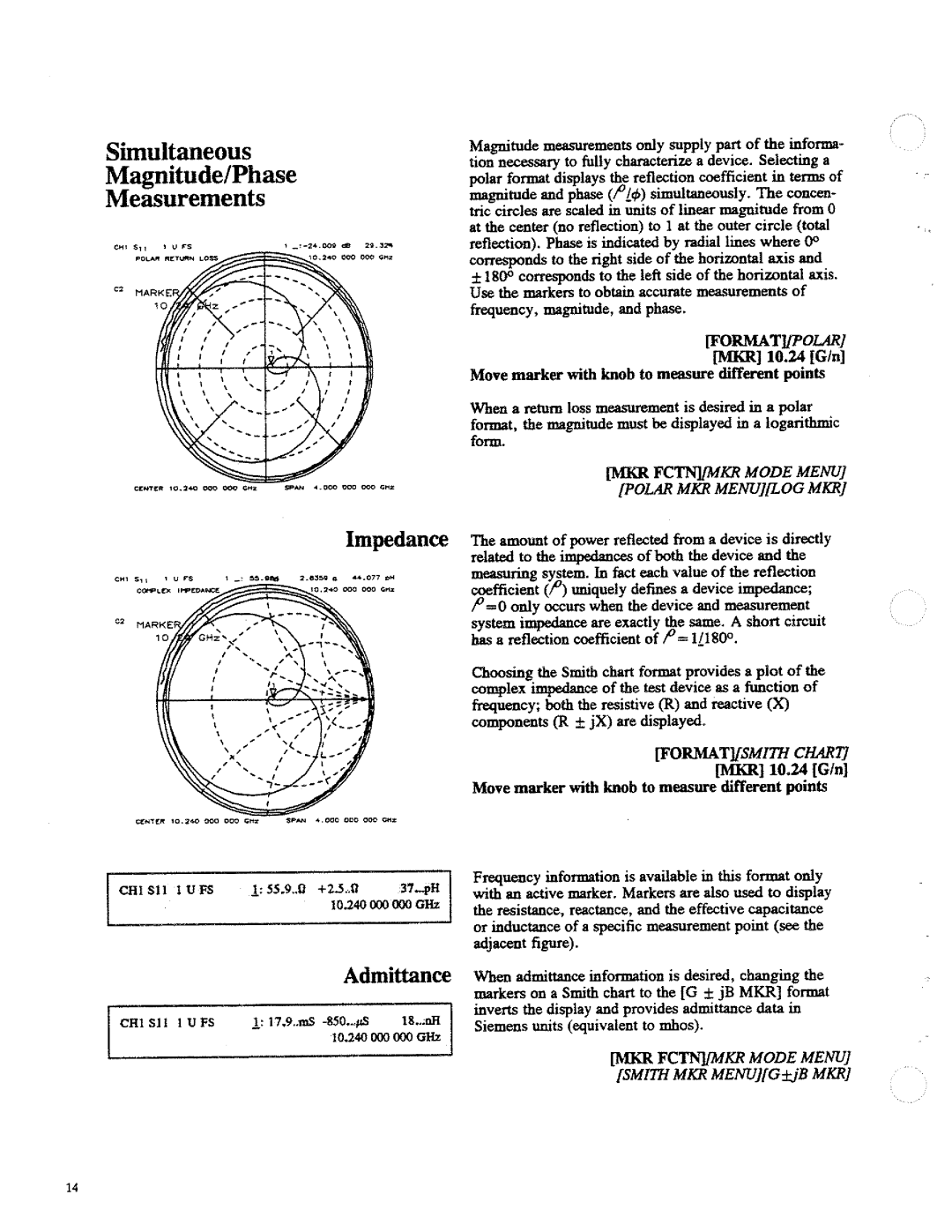 HP 8722A, 8720, 8719 manual 