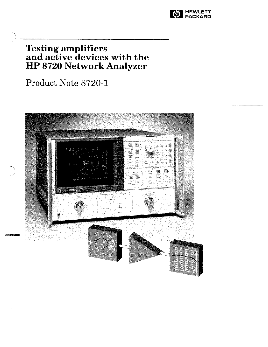 HP 8719, 8720, 8722A manual 