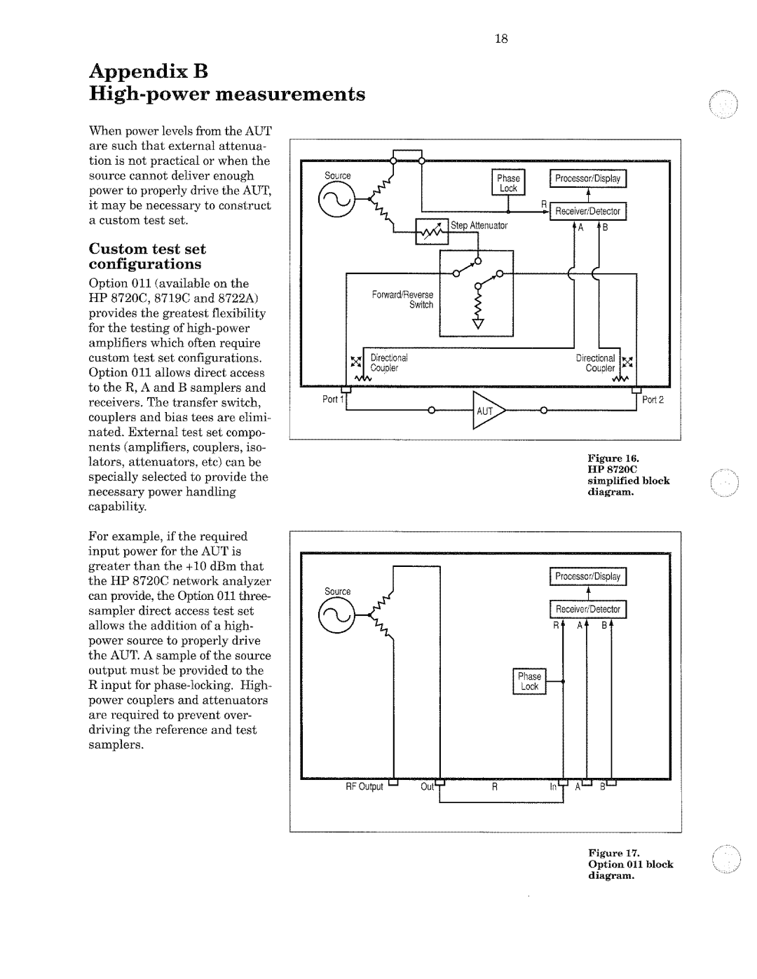 HP 8722A, 8720, 8719 manual 