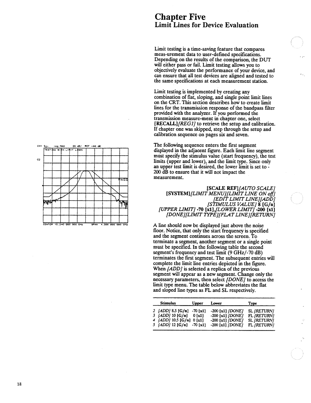 HP 8719, 8720, 8722A manual 