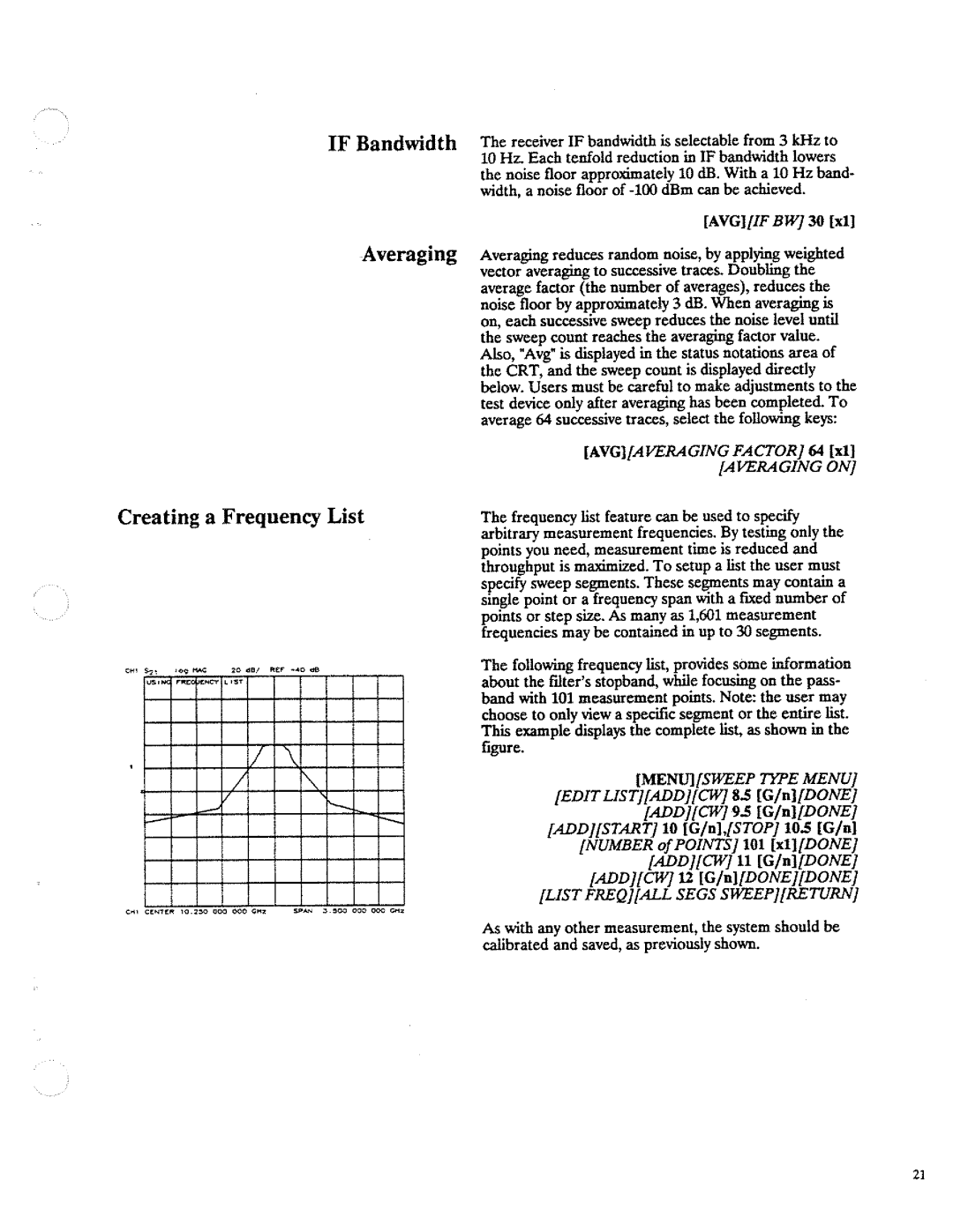 HP 8719, 8720, 8722A manual 