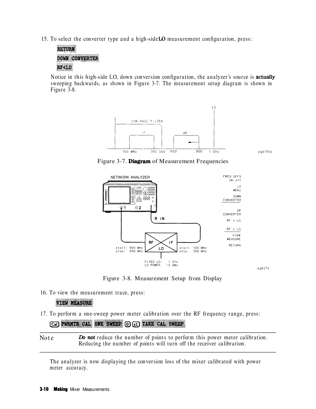 HP 8753E manual ~~/...~ . . . . T.,, .. L? Jal~.i, To view the measurement trace, press 