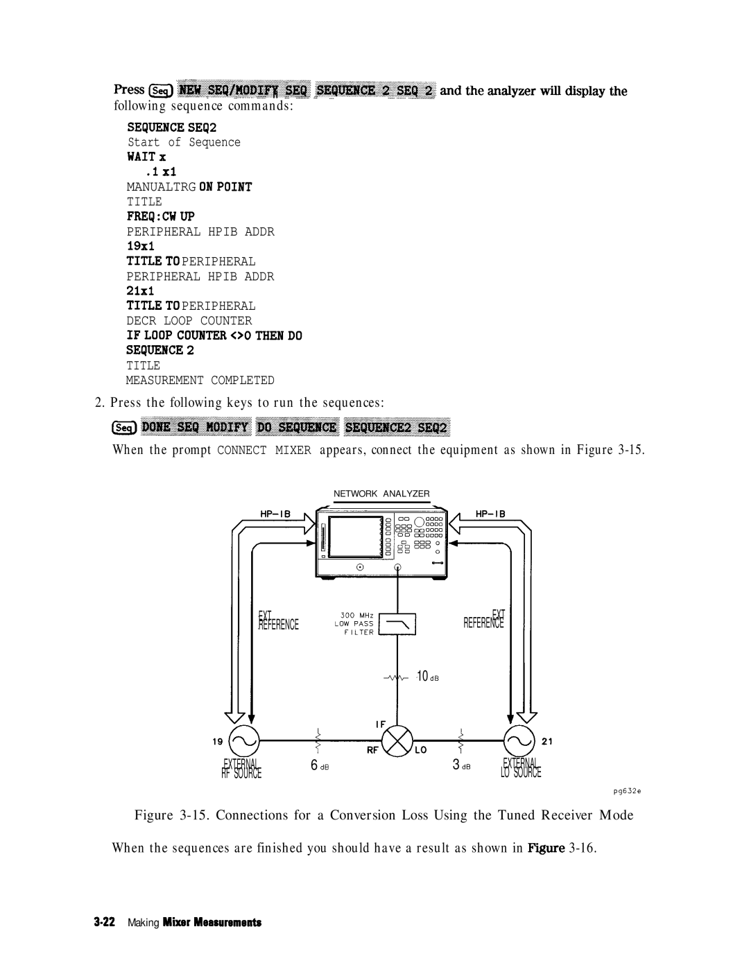 HP 8753E manual Following sequence commands, Measurement Completed 