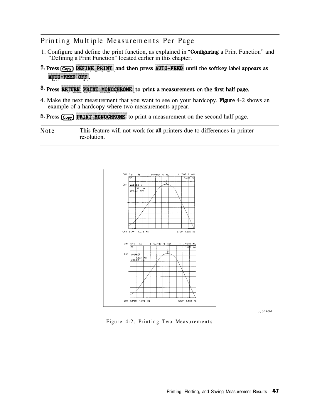 HP 8753E manual I i i, Printing Multiple Measurements Per 