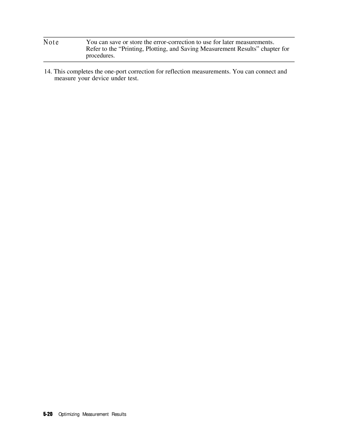 HP 8753E manual Optimizing Measurement Results 