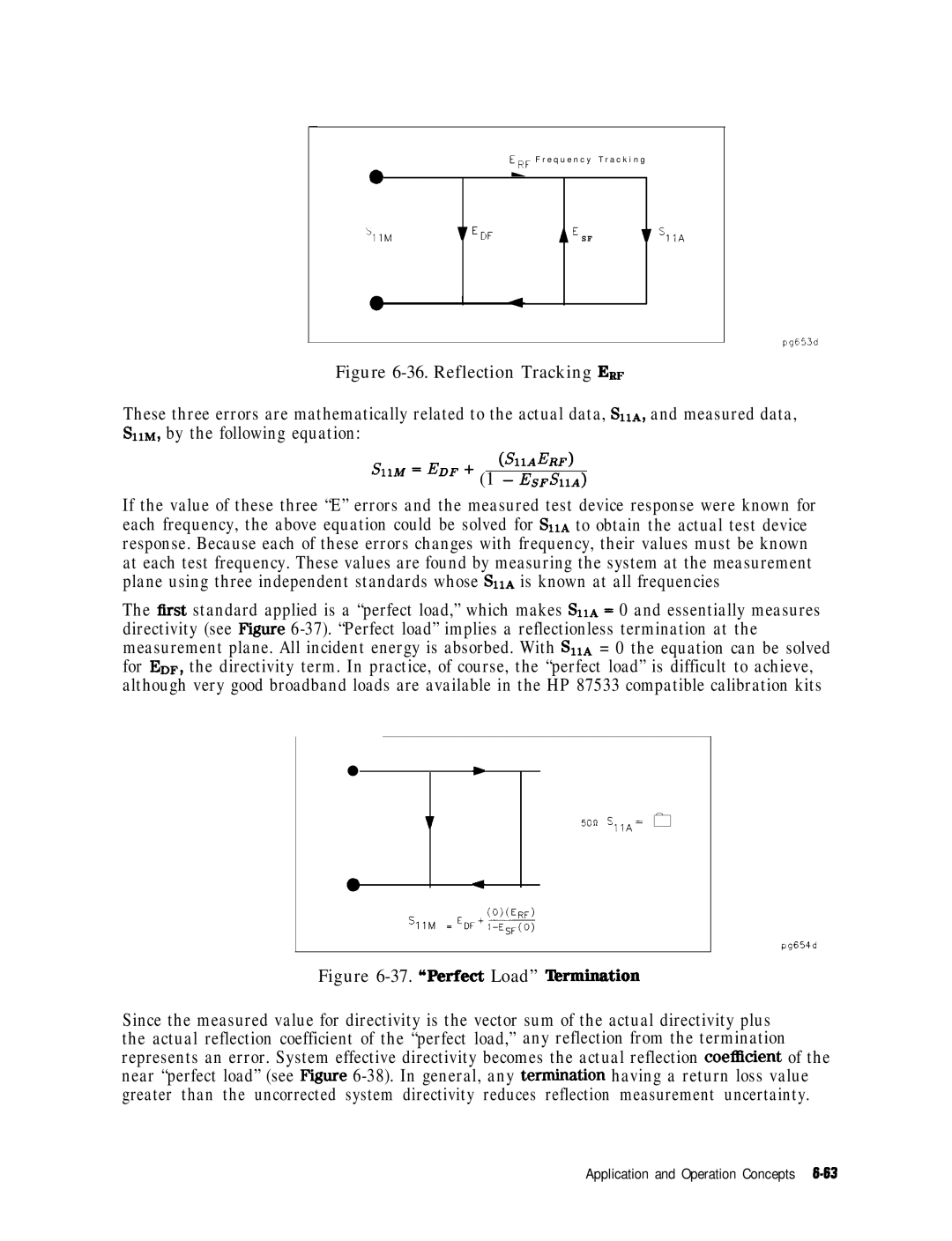 HP 8753E manual Reflection Tracking Em 