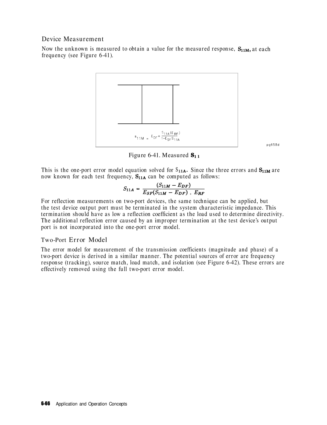 HP 8753E manual Device Measurement 