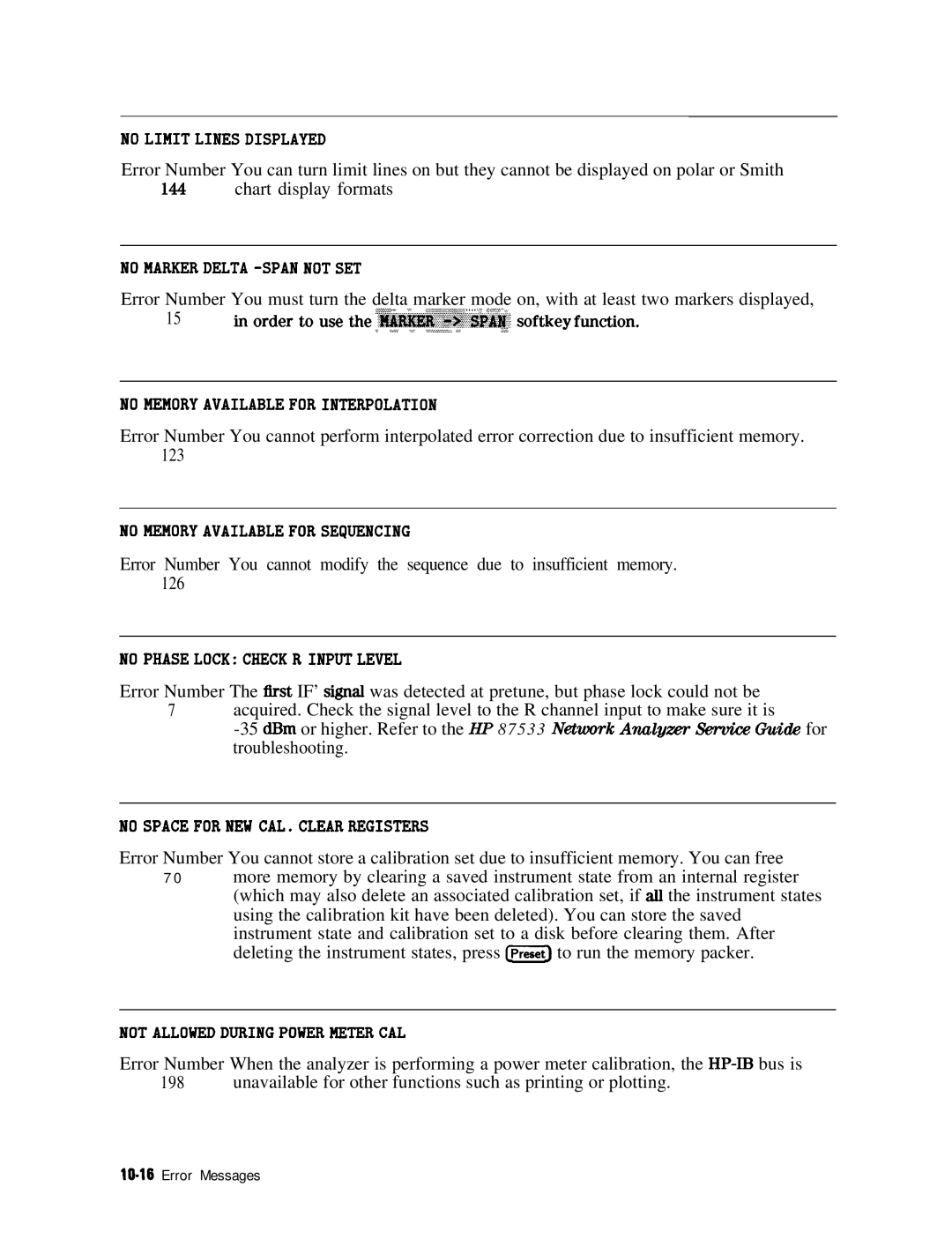 HP 8753E manual Order to use the ~~~~,~~~ softkey function 