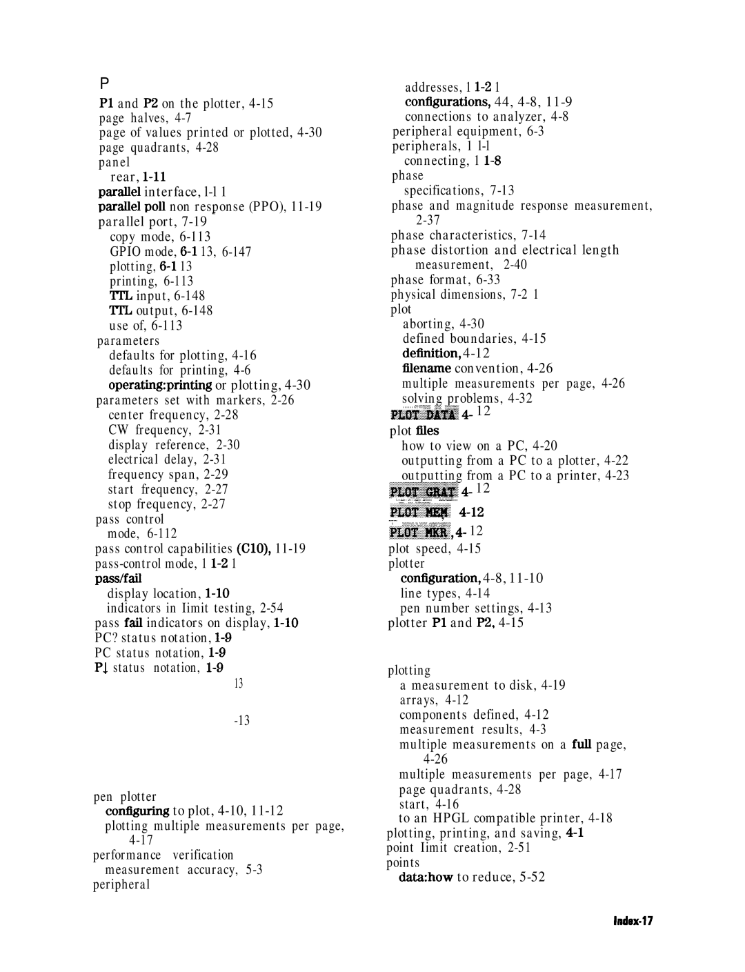 HP 8753E Parameters set with markers, 2-26 center frequency, Peripheral, ~~~~.~~~ 4, Pgfjg$#, Points Datahow to reduce 