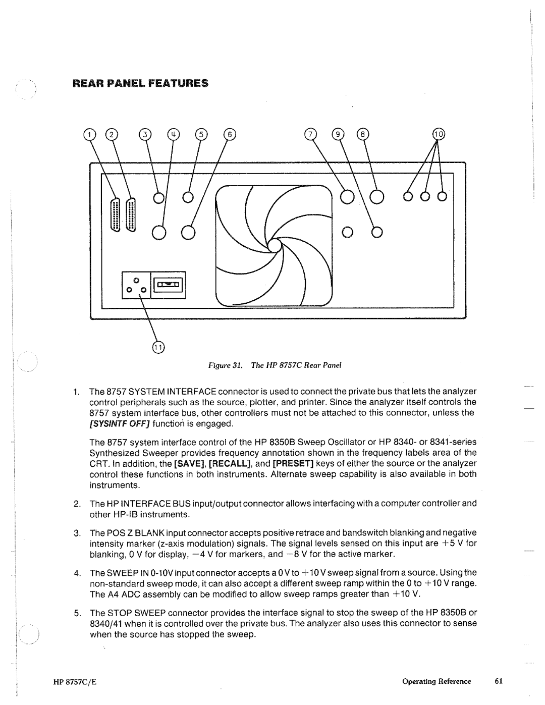 HP 8757c manual 