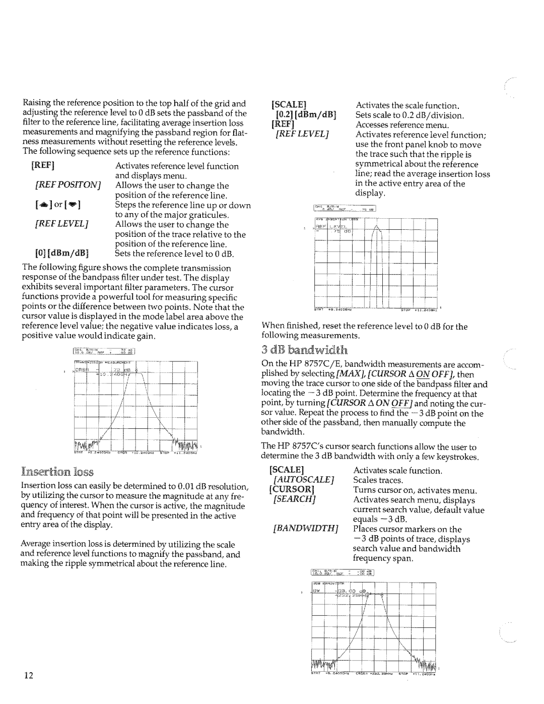 HP 8757c manual 