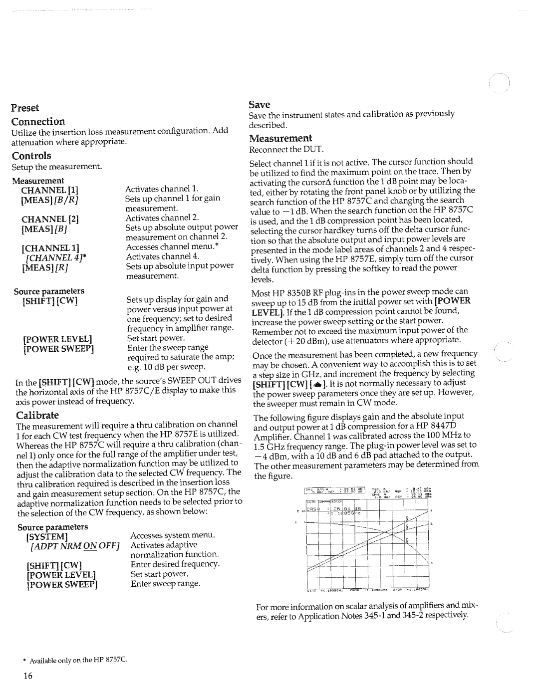 HP 8757c manual 