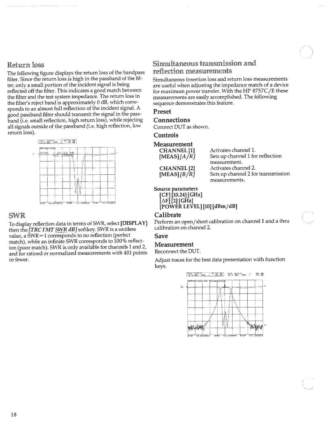 HP 8757c manual 