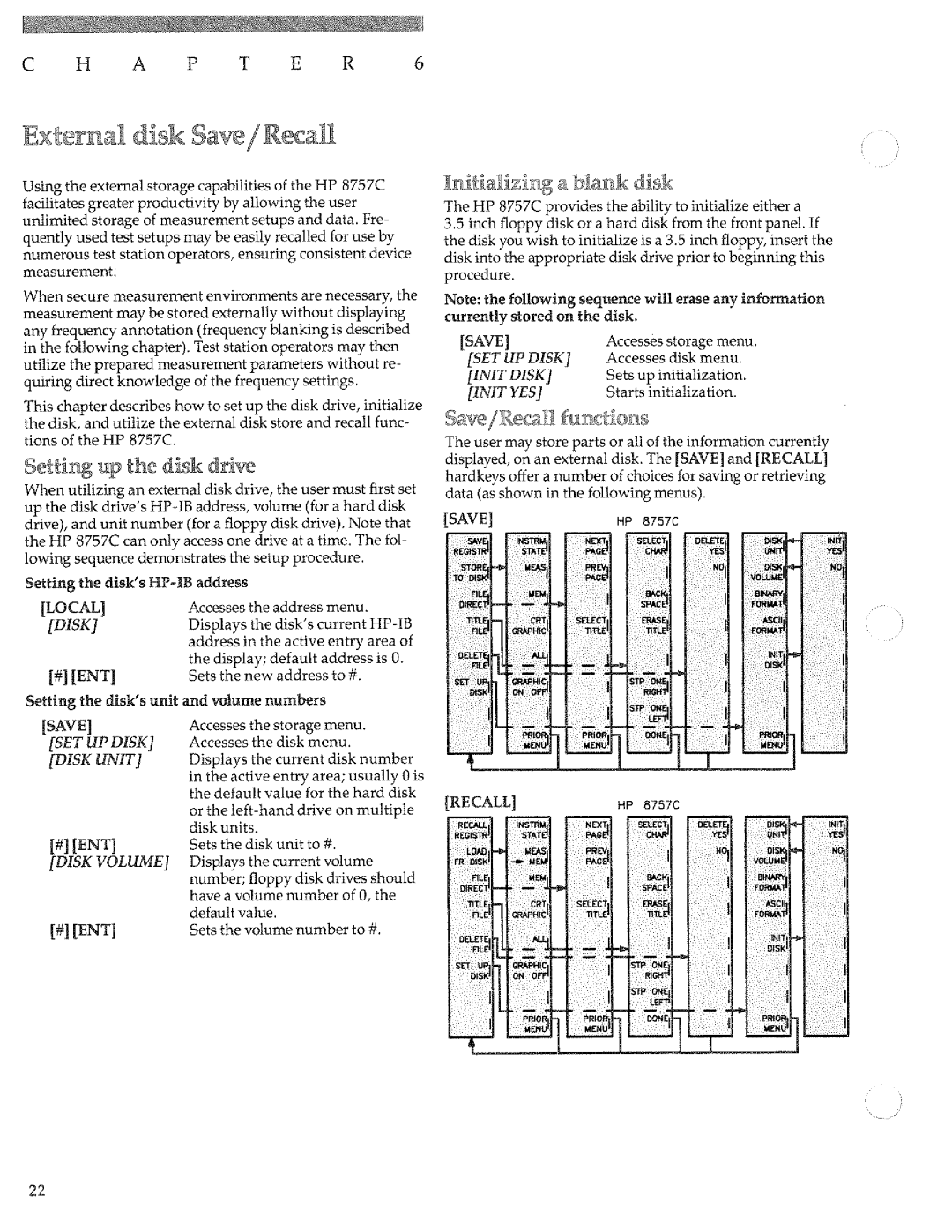 HP 8757c manual 