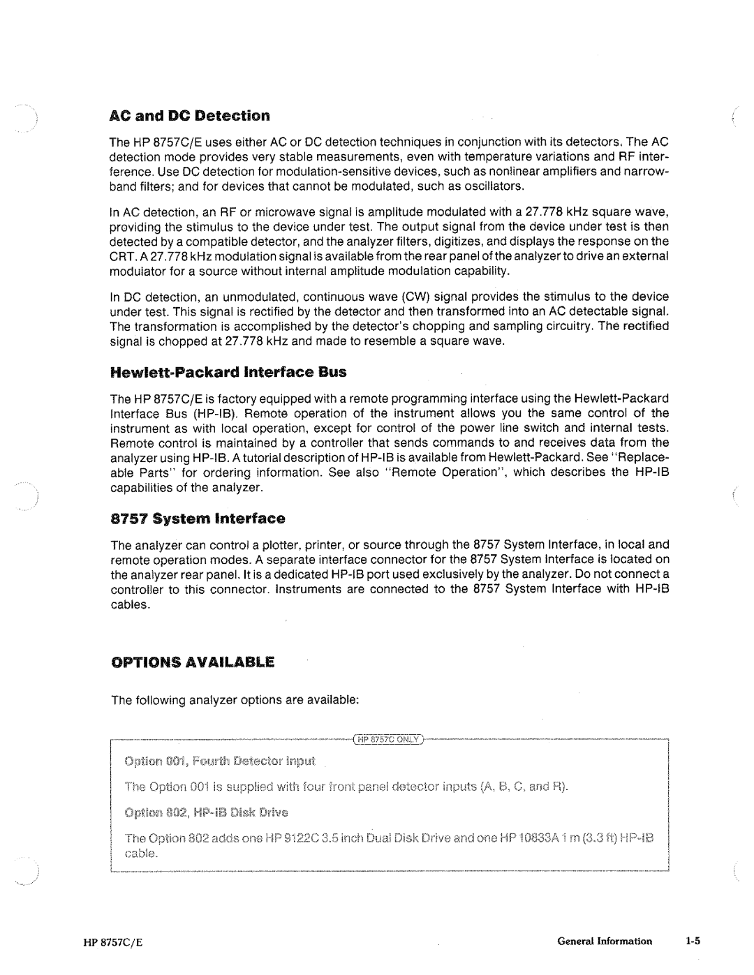 HP 8757c manual 