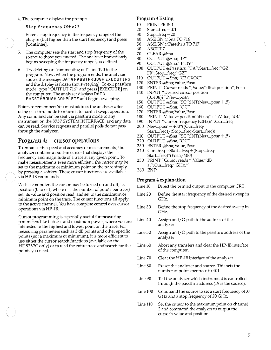 HP 8757c manual 