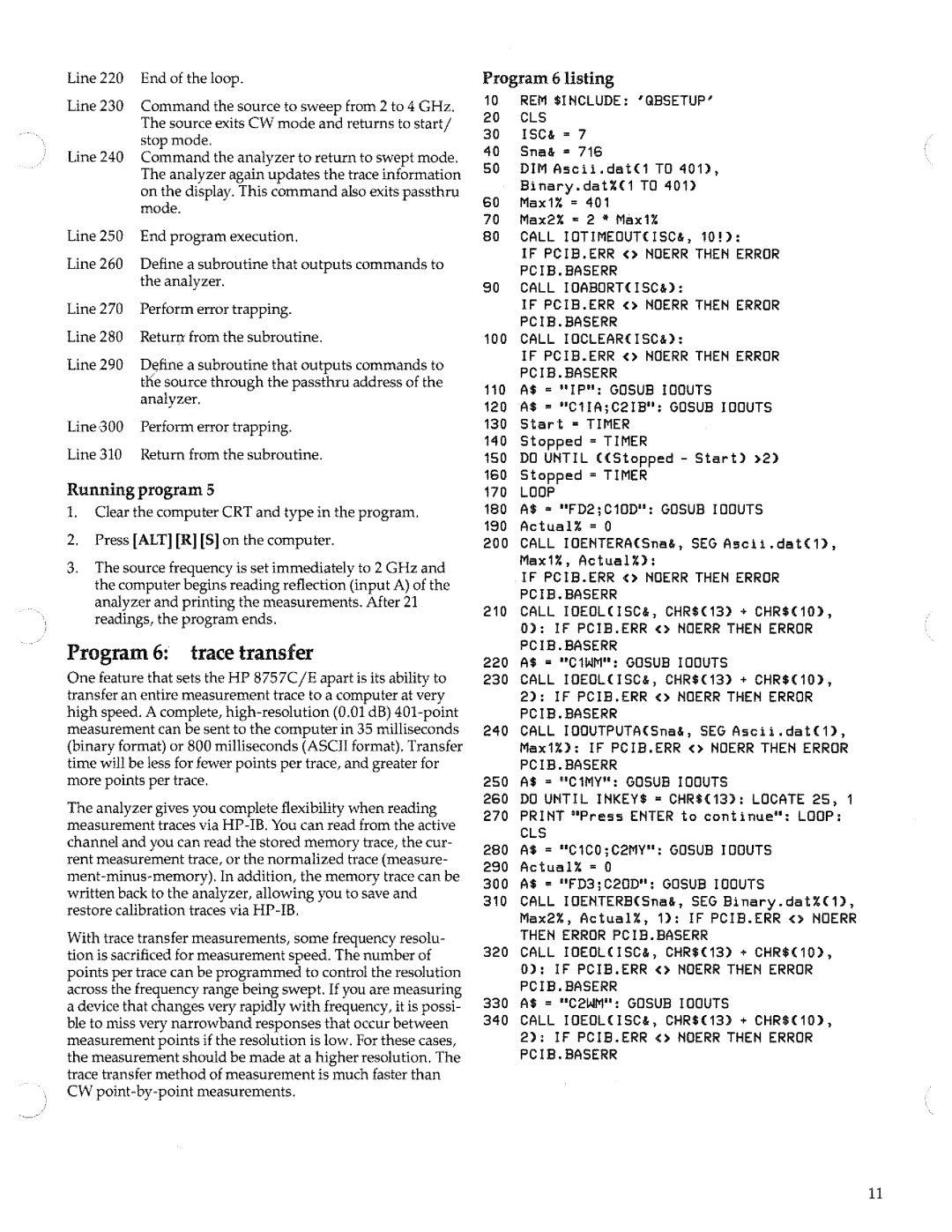 HP 8757c manual 