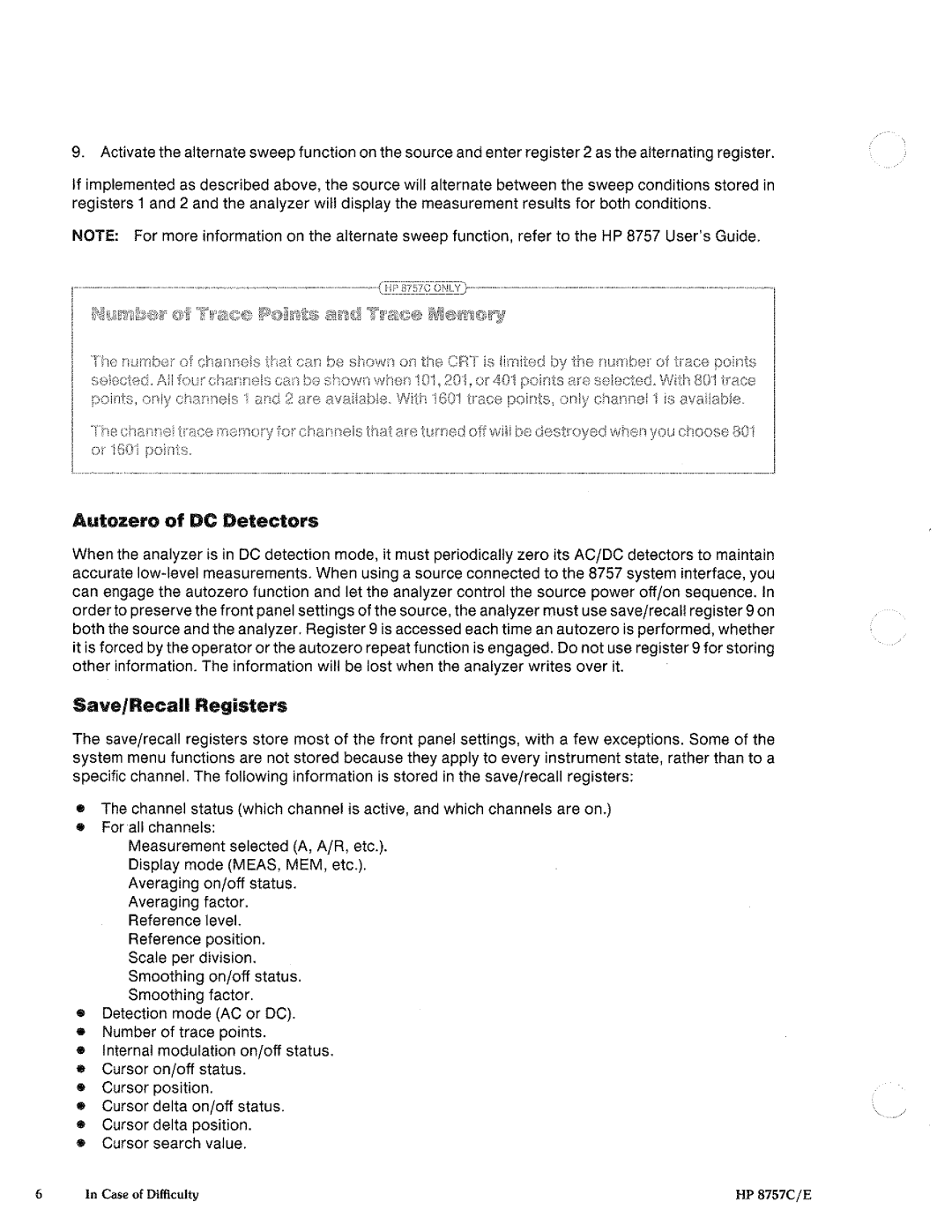 HP 8757c manual 