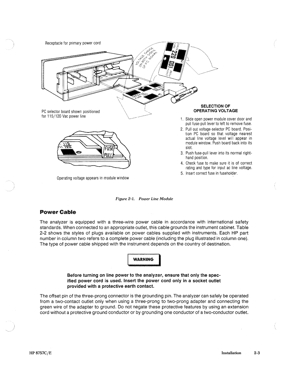 HP 8757c manual 