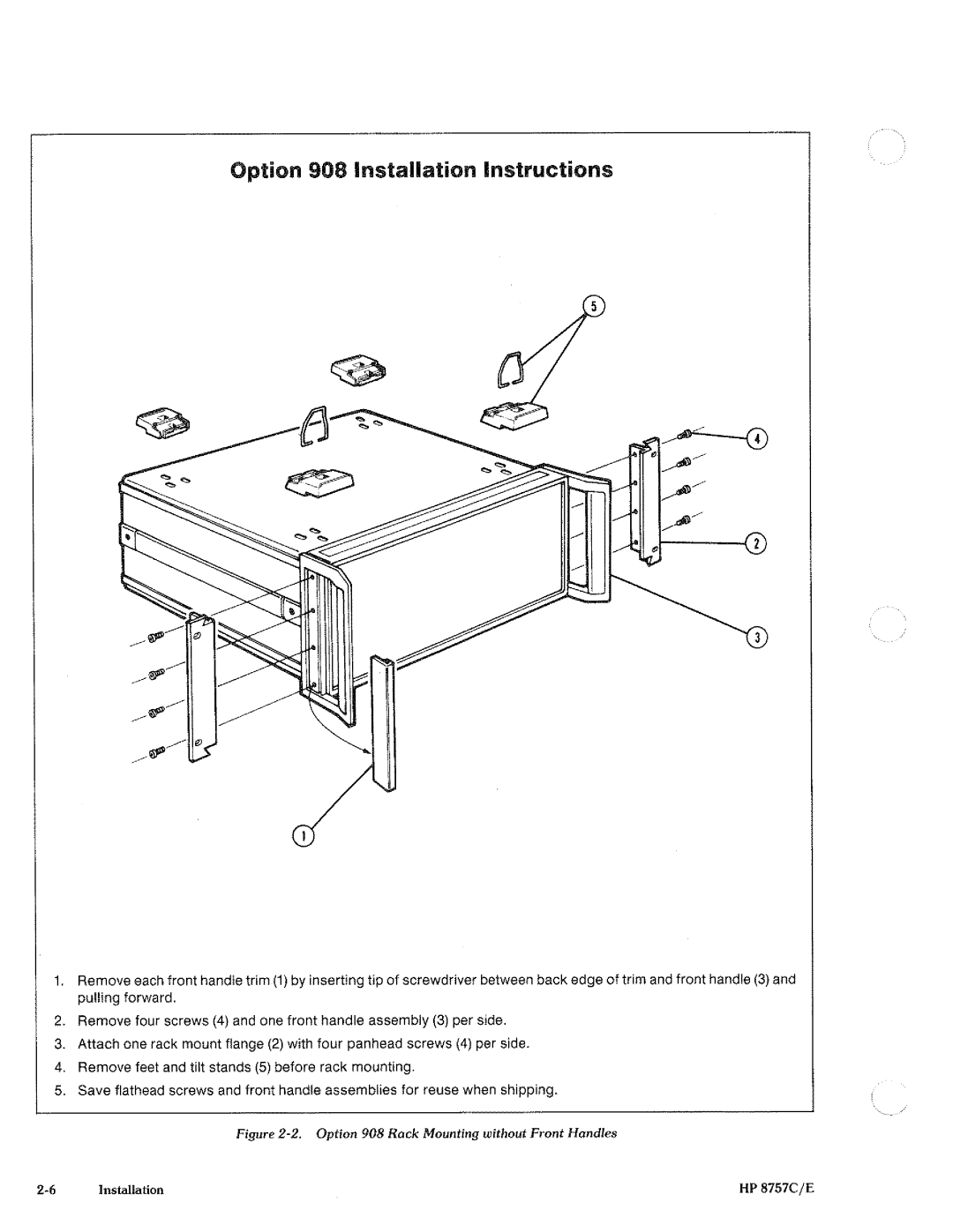 HP 8757c manual 