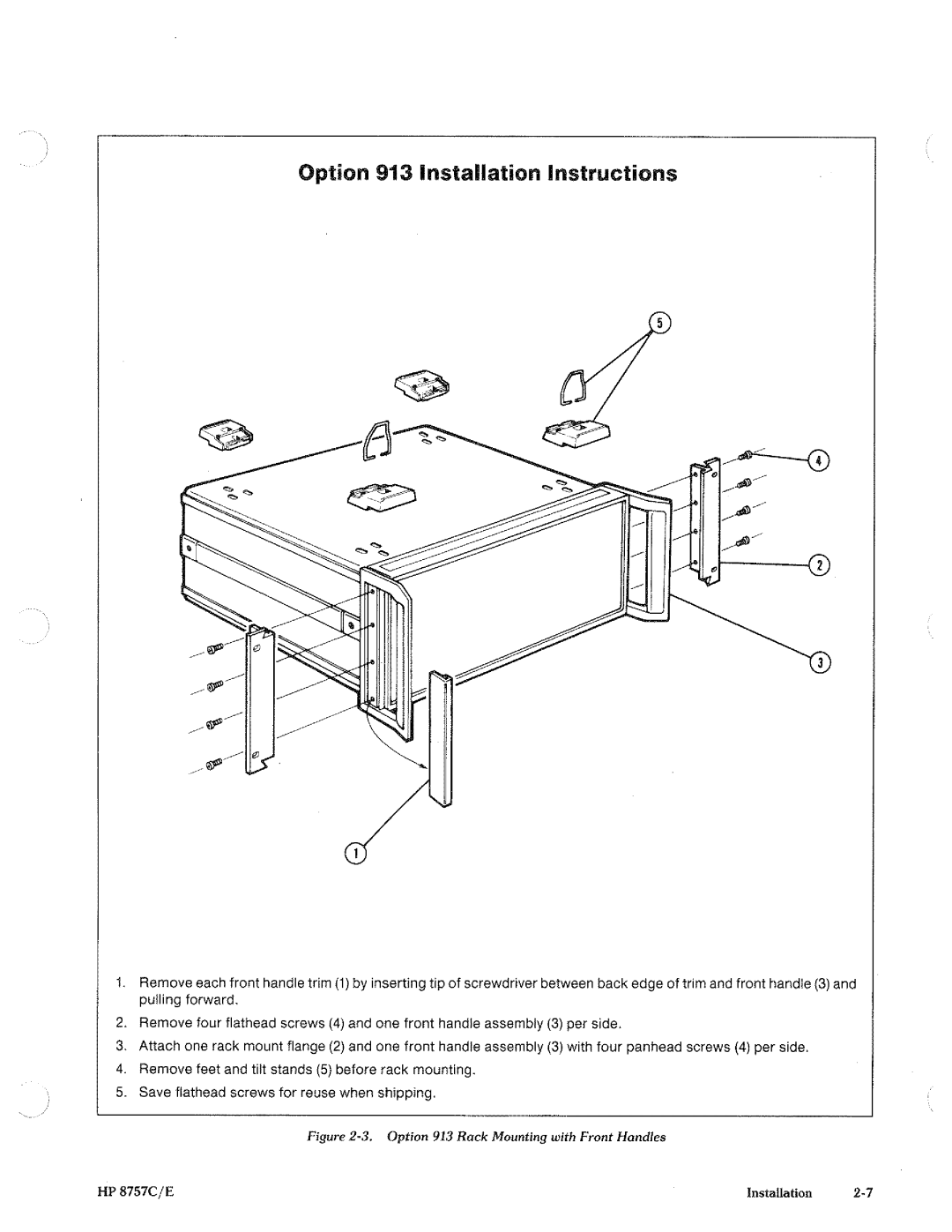 HP 8757c manual 