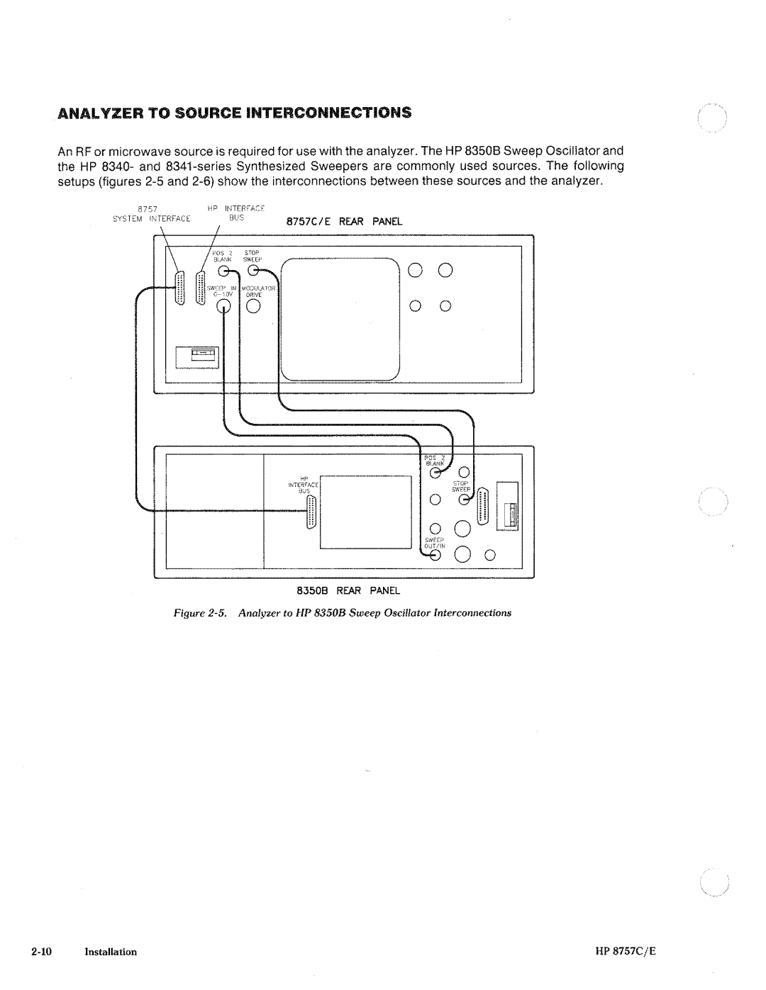 HP 8757c manual 