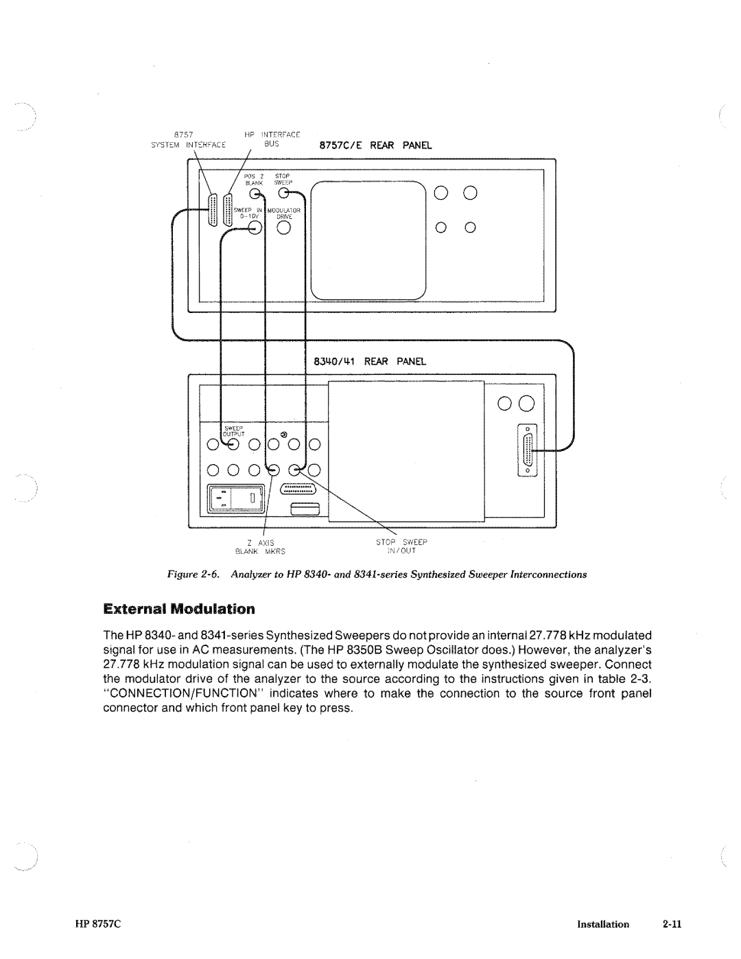 HP 8757c manual 