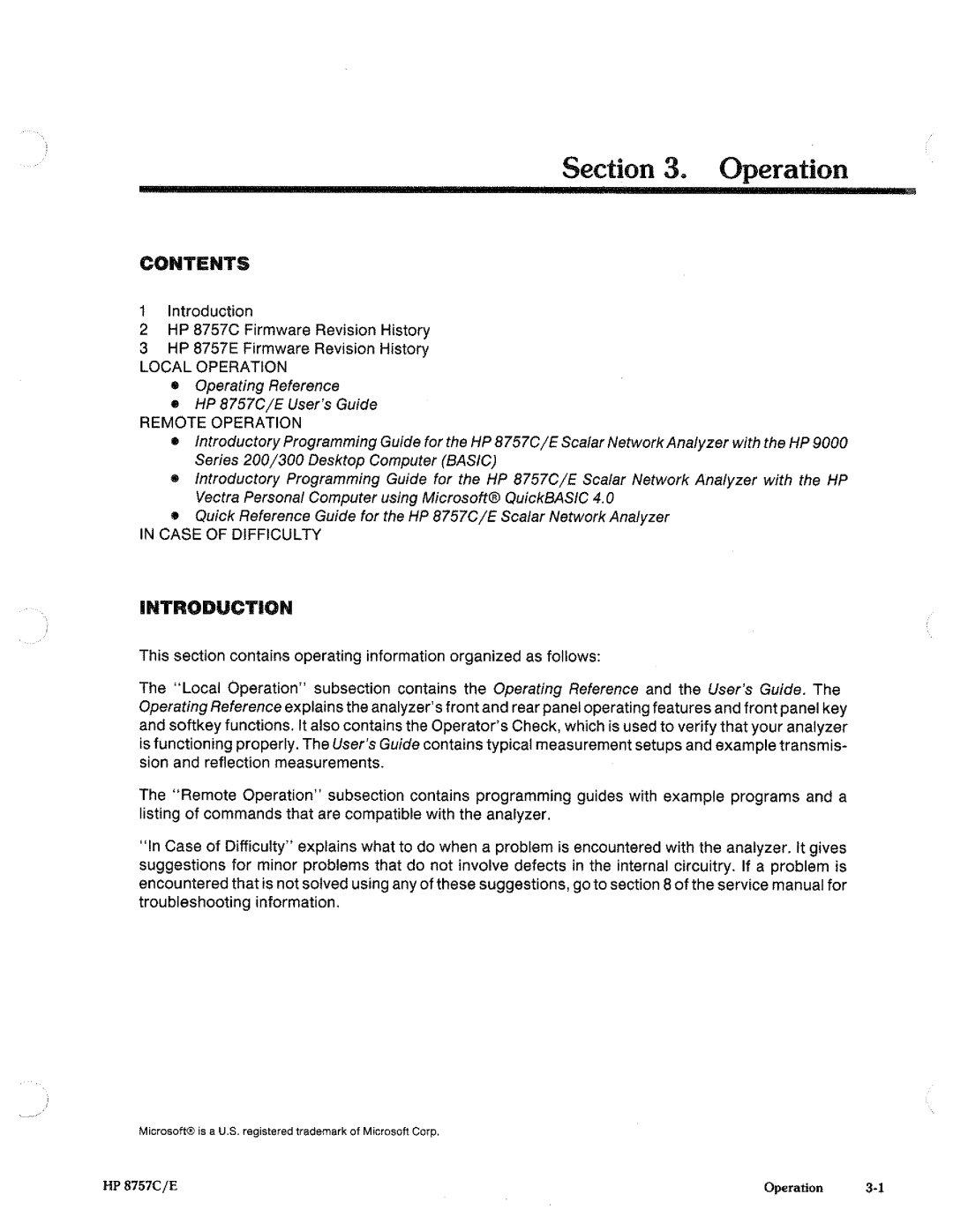 HP 8757c manual 