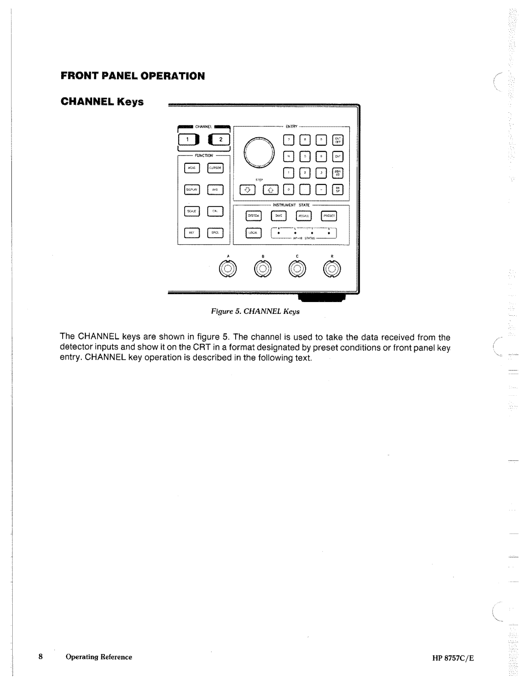 HP 8757c manual 