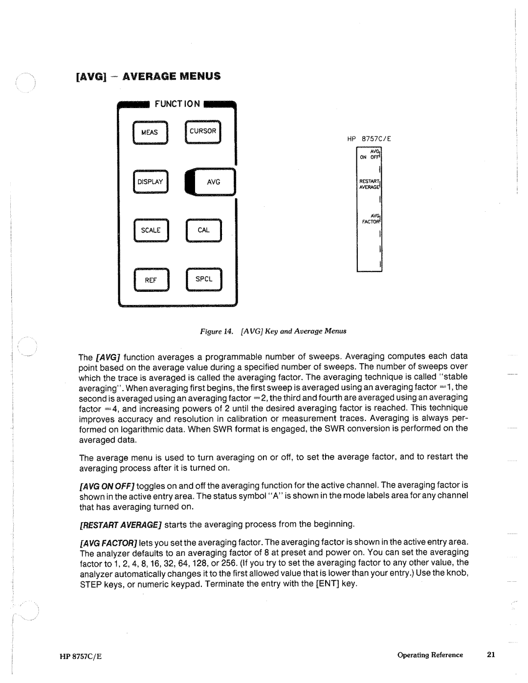 HP 8757c manual 