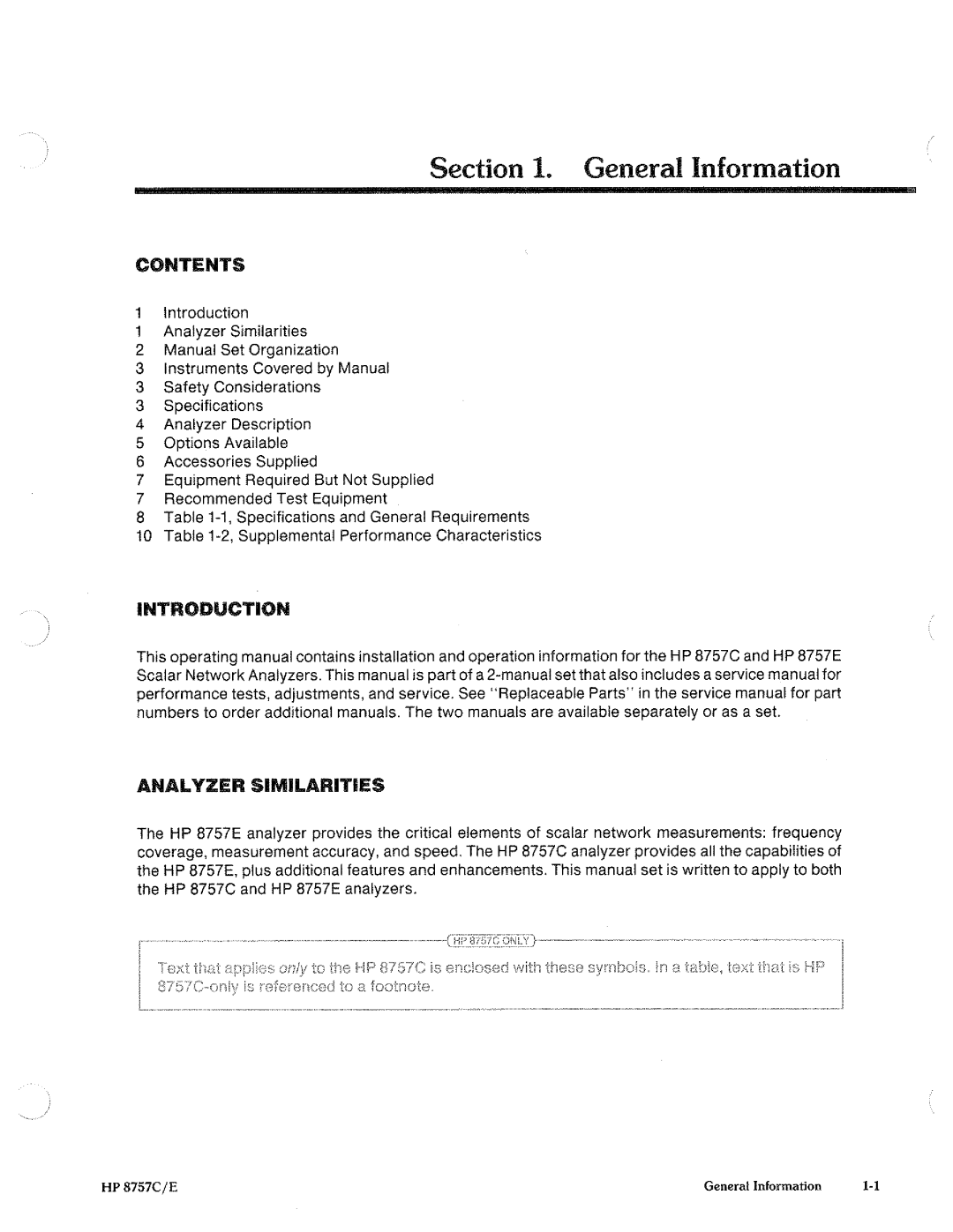 HP 8757c manual 