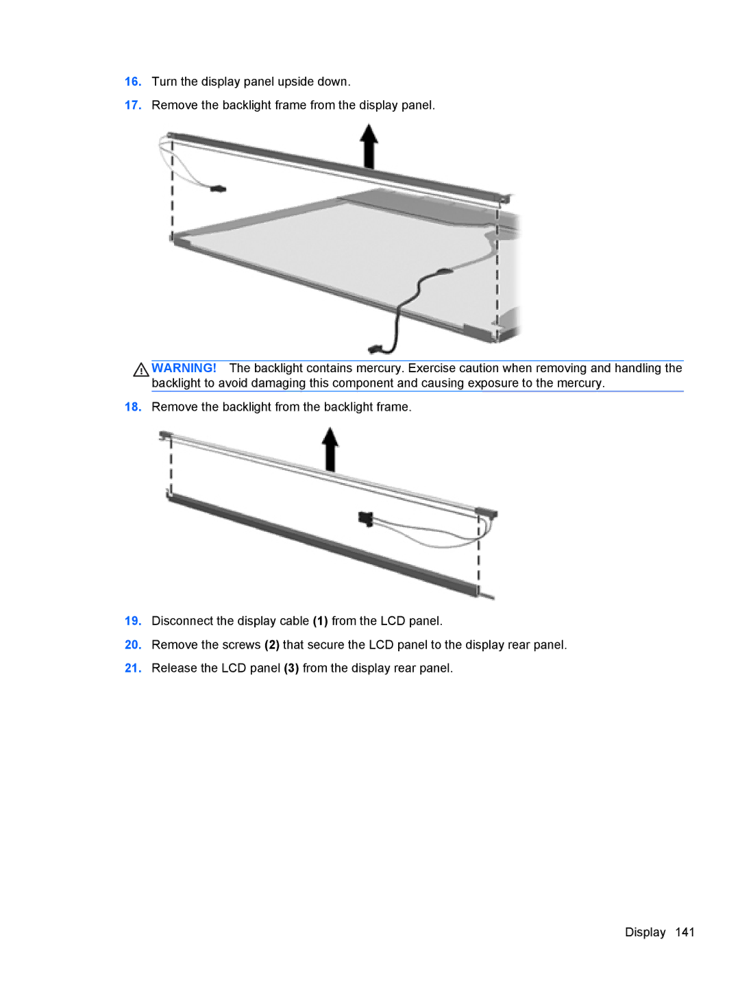 HP 8760w H3F93US 17.3' 8760W, 8760w H3F93US 17.3' H3F93US#ABA manual 