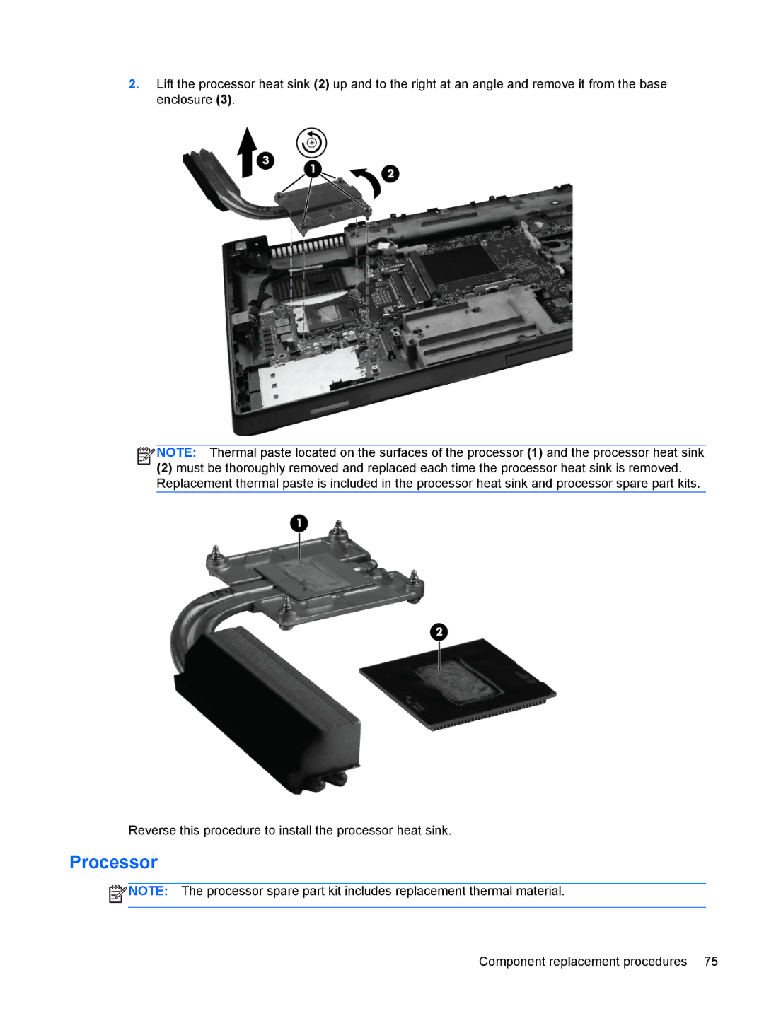 HP 8760w H3F93US 17.3' 8760W, 8760w H3F93US 17.3' H3F93US#ABA manual Processor 