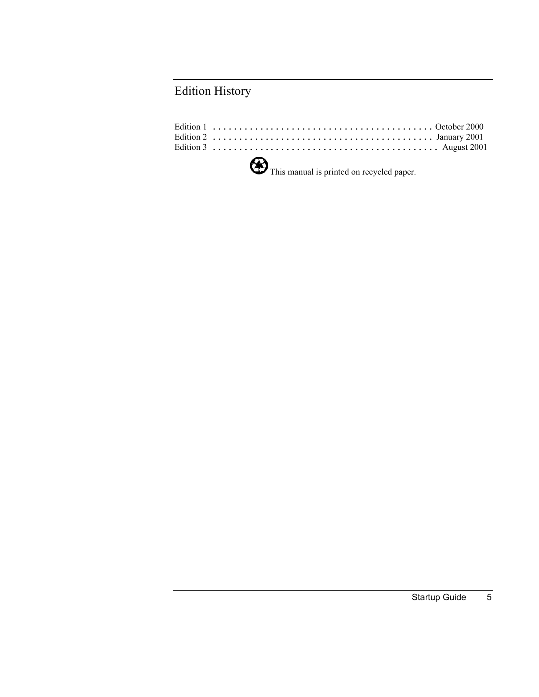 HP 8760w SQ575UP#ABA manual Edition History 