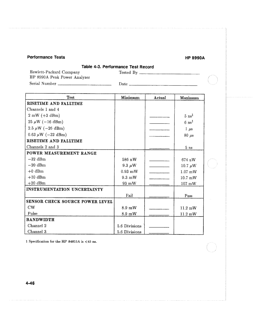 HP 8990A manual 