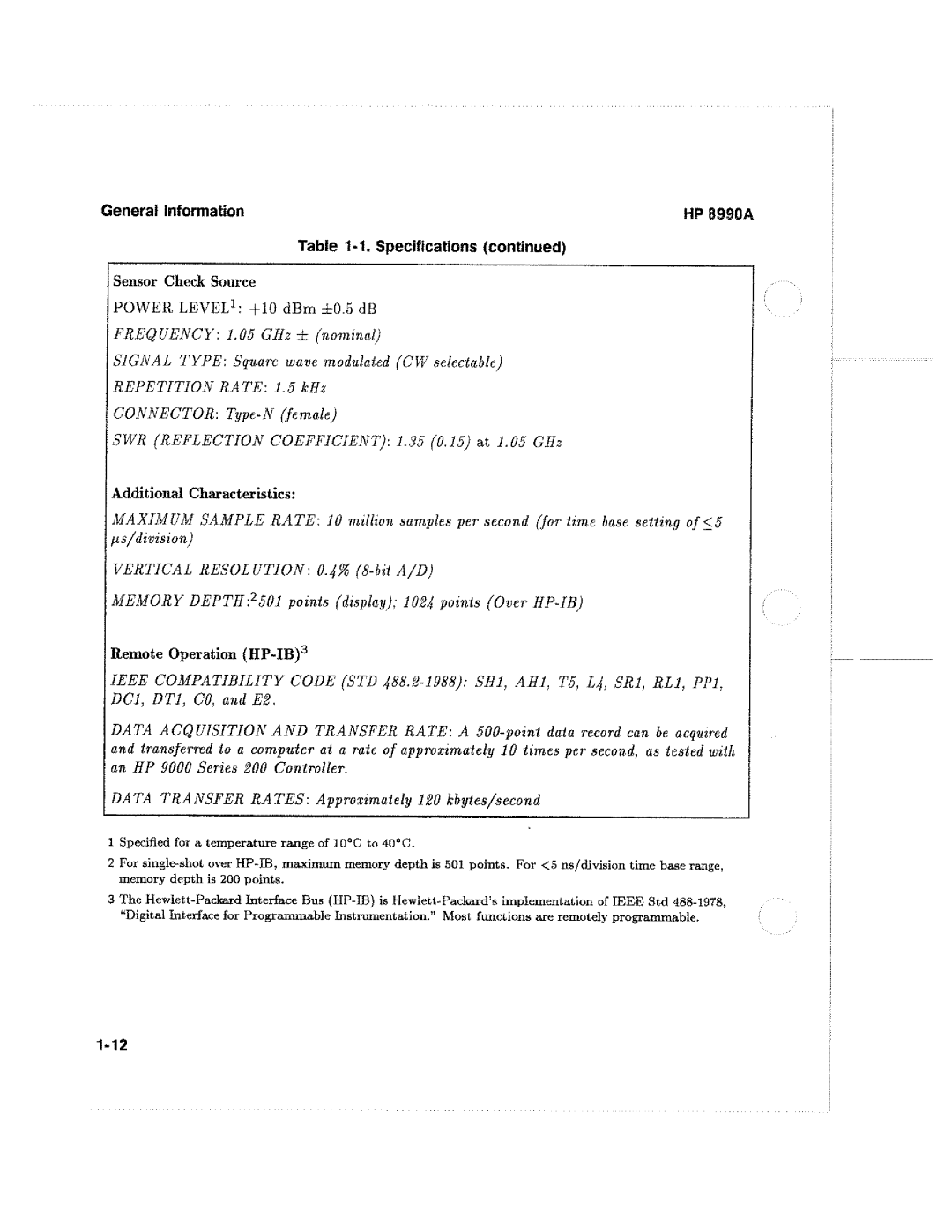 HP 8990A manual 