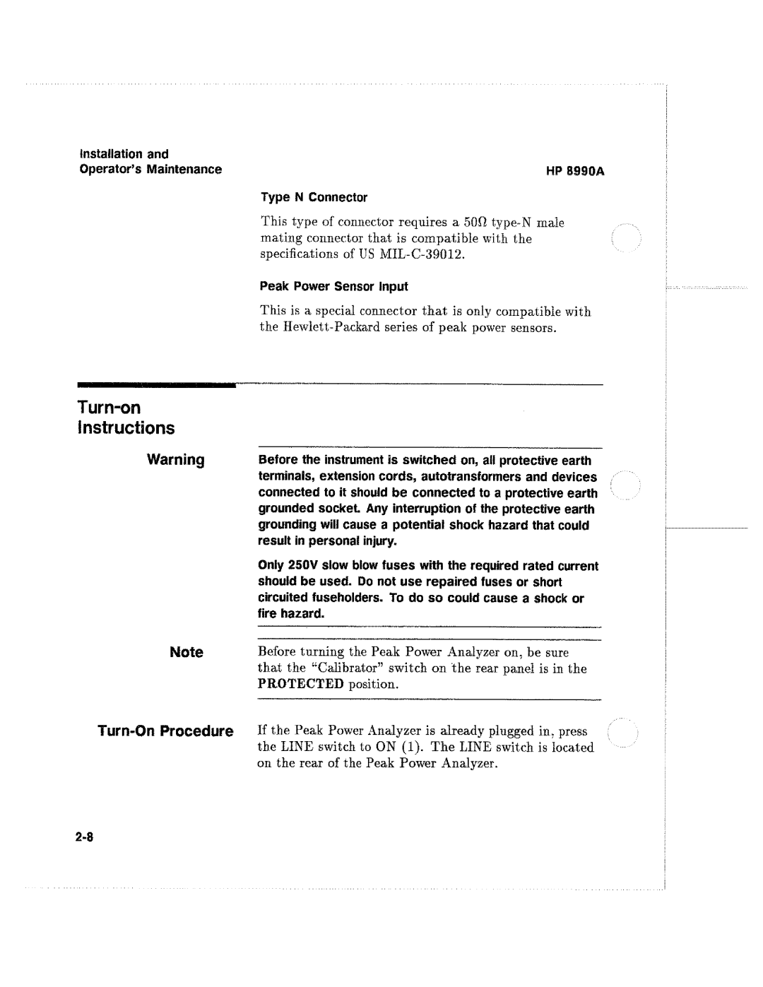 HP 8990A manual 